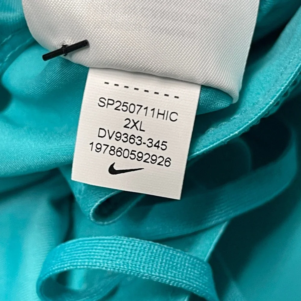NEW Nike Challenger Running Shorts Mens XXL 2XL Teal Blue‎ 5 Inch Dri-FIT Pocket